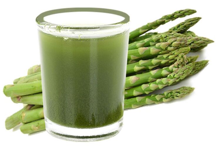 succo di asparagi per la prostatite